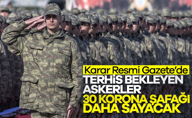 Askerlik süresi korona nedeniyle uzatıldı