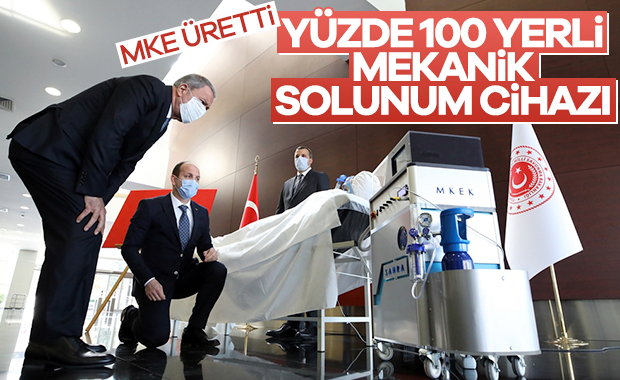 Yerli ve milli imkanlarla solunum cihazı üretildi