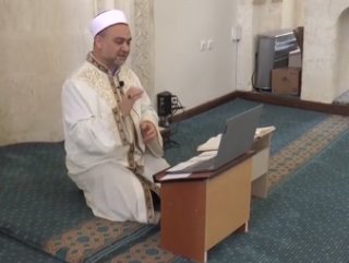 Müftü, cuma vaazını sosyal medya üzerinden yaptı