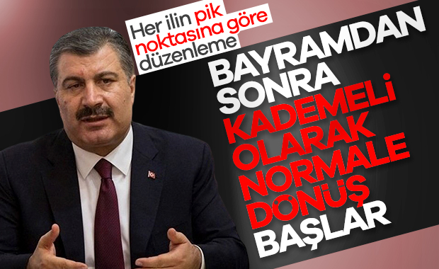 Ramazan Bayramı'ndan sonra normalleşme başlayabilir