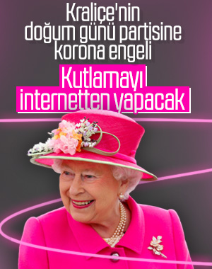 Kraliçe Elizabeth, 94'üncü yaşını internetten kutlayacak