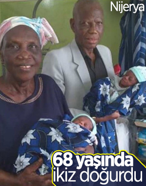 Nijerya'da bir kadın 68 yaşında anne oldu