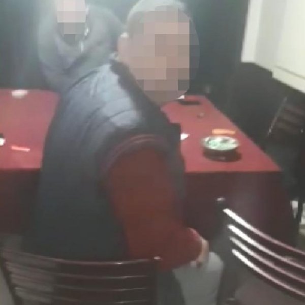 Edirne'de dernekte kumar oynayan 6 kişiye ceza