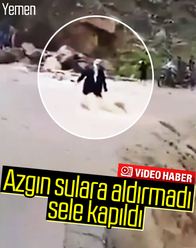 Yemen'de yaşanan sel felaketi 8 can aldı