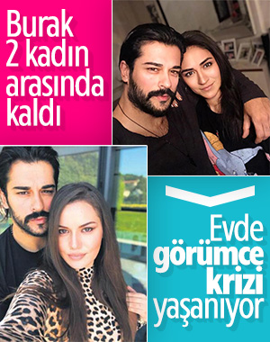 Burak Özçivit, Fahriye ve kardeşi arasında kaldı
