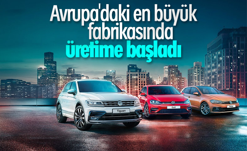 Volkswagen'in Avrupa'daki en büyük fabrikası kapılarını açtı