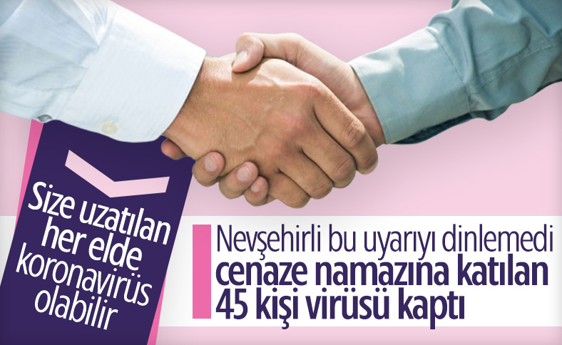 Toplu cenaze namazı kılınan köyde 45 korona vakası