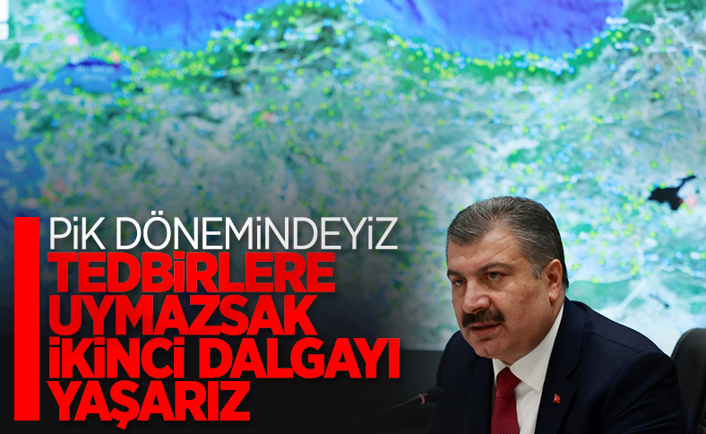 Bakan Koca: Pik dönemine girdik