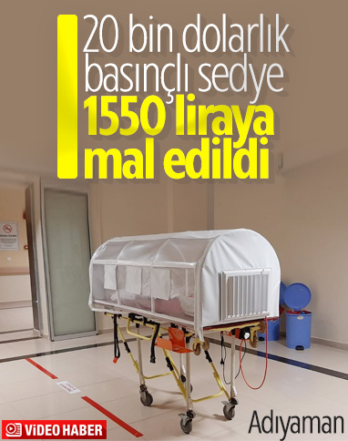Binlerce dolarlık tıbbi cihazlar hastanede üretildi