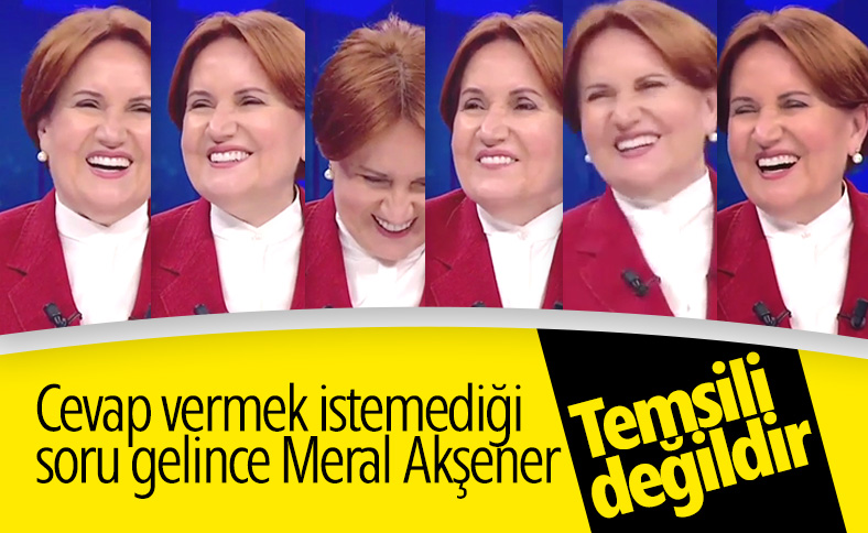 Canlı yayında Meral Akşener'in kahkahaları