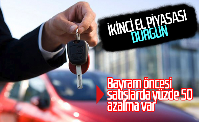 Bayram öncesi ikinci el araç satışları dibe vurdu
