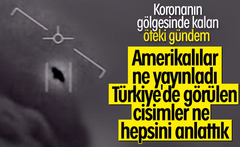 ABD, Pentagon'un yayınladığı UFO görüntülerini konuşuyor