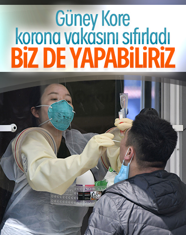 Güney Kore'de yeni vaka tespit edilmedi