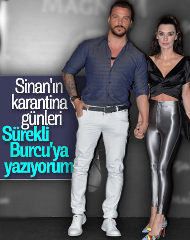 Sinan Akçıl: Burcu'ya bakarak şarkı yazıyorum