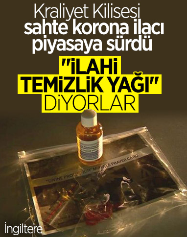 Krallık Kilisesi piyasaya sahte koronavirüs ilacı sürüyor