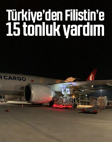 Türkiye'nin Filistin’e yolladığı tıbbi yardım Tel Aviv’de