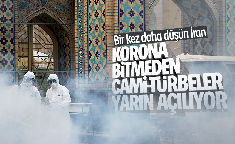 İran'da beyaz bölgelerdeki camiler ibadete açılıyor