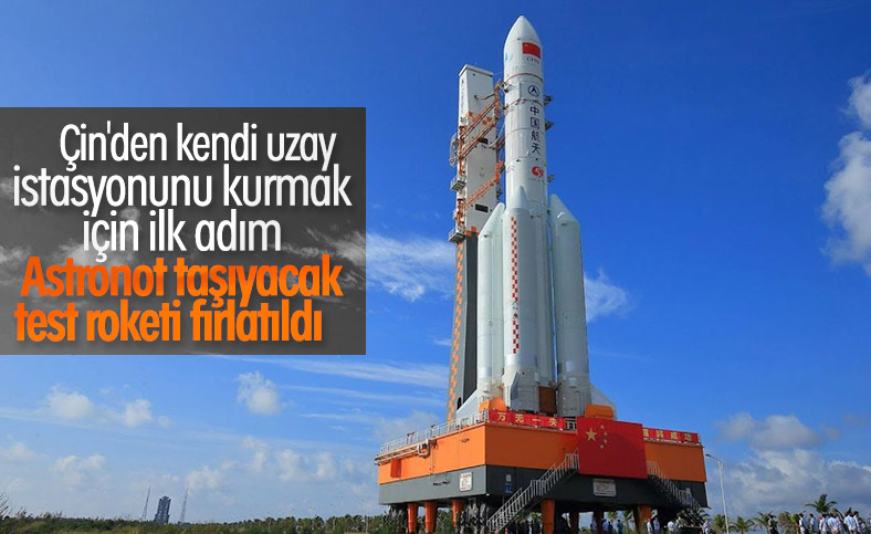 Çin, uzayda istasyon kurmak için ilk adımı attı