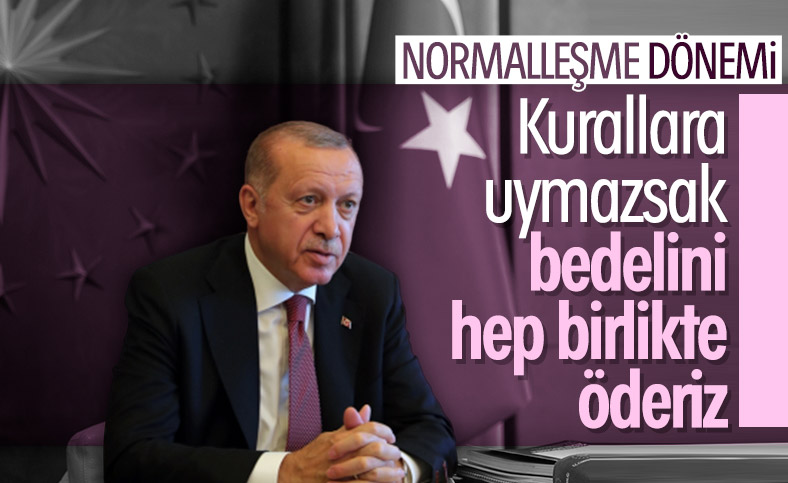 Erdoğan normalleşme adımlarını değerlendirdi