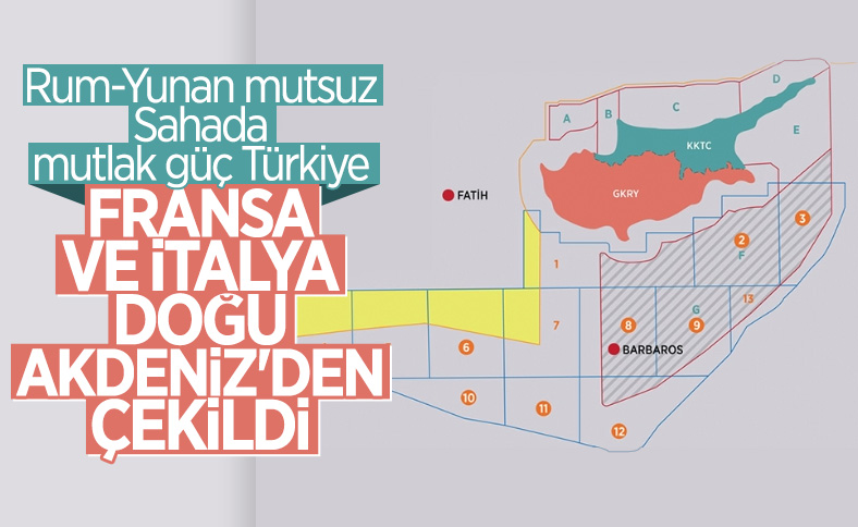 İtalya ve Fransa, Doğu Akdeniz'deki faaliyetlerini erteledi