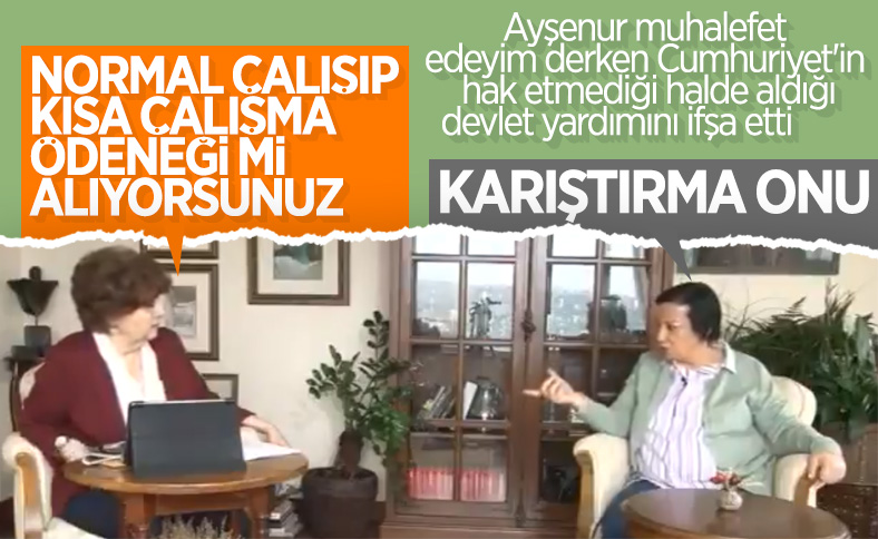 Halk TV'de kısa çalışma ödeneği konuşuldu