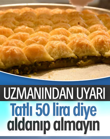 Ramazan tatlılarına dikkat