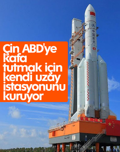 Çin uzay istasyonu 2022'de hazır olacak