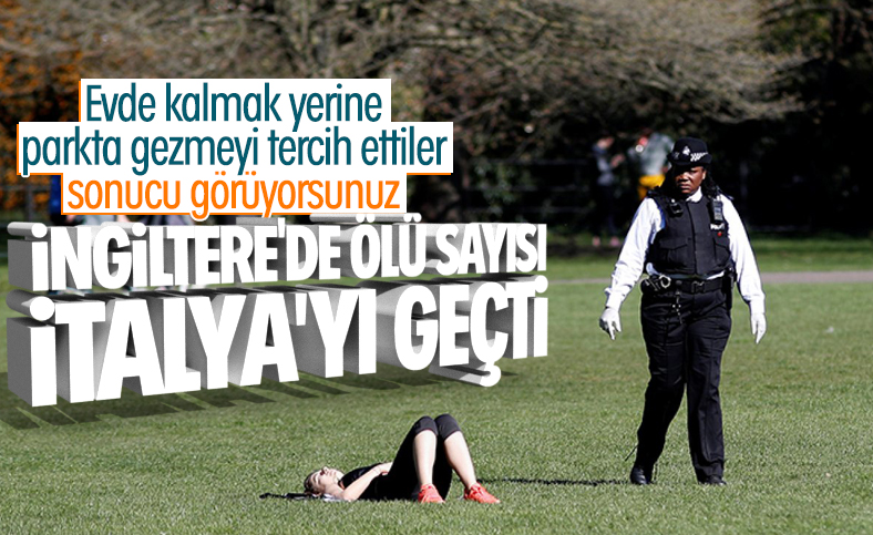 Korona ölümlerinde Avrupa'da ilk sırayı İngiltere aldı