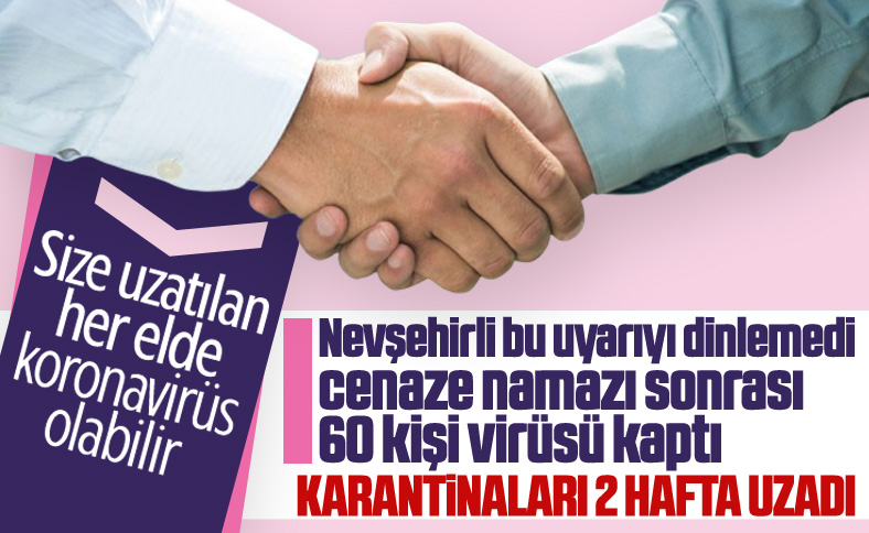Toplu cenaze namazı kılınan köyün karantina süresi uzadı