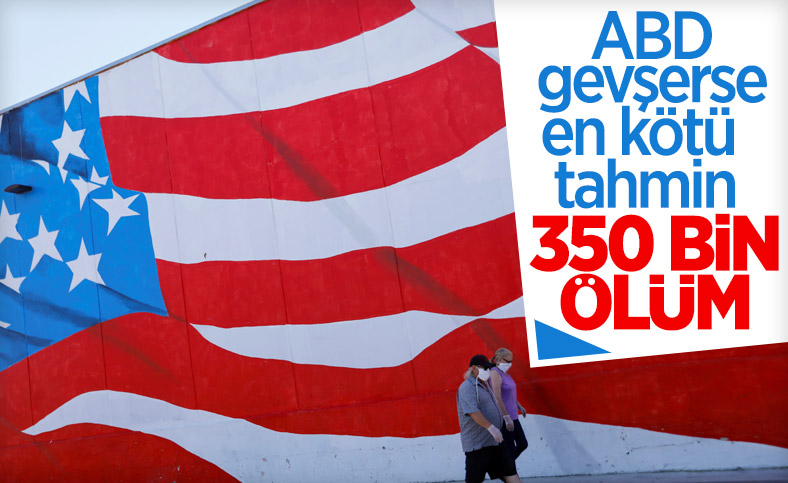 ABD normalleşirse, koronadan ölümler 350 bini bulacak