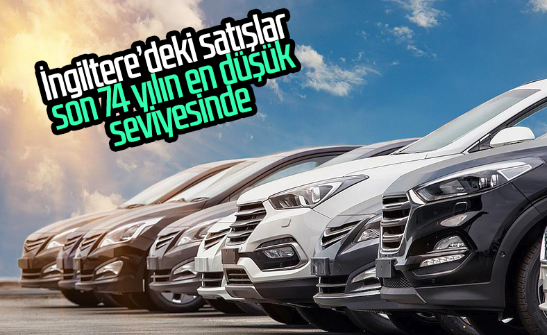 İngiltere'deki otomobil satışları yüzde 97 azaldı