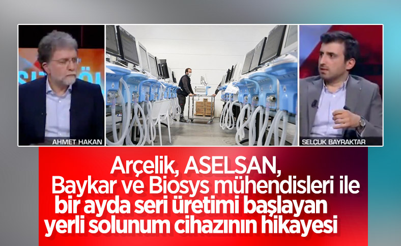 Selçuk Bayraktar, yerli solunum cihazının hikayesini anlattı