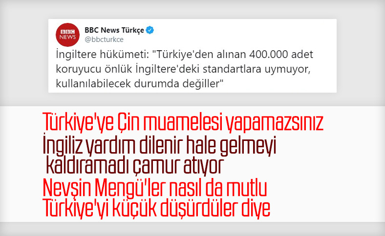 İngiltere'den Türk ürünlerine yersiz suçlama