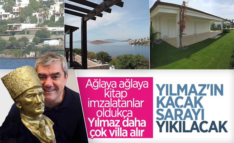 Yılmaz Özdil'in kaçak villasında yıkım için geri sayım