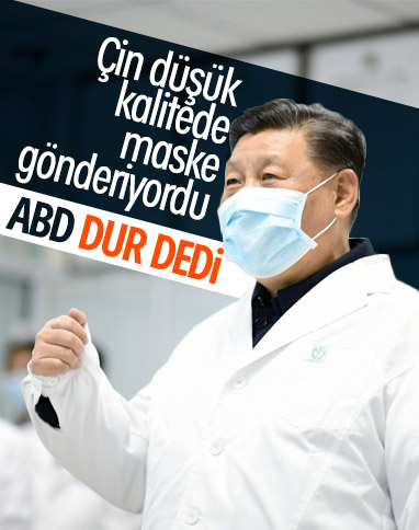 ABD, Çinli firmaların maske ihracatını durdurdu