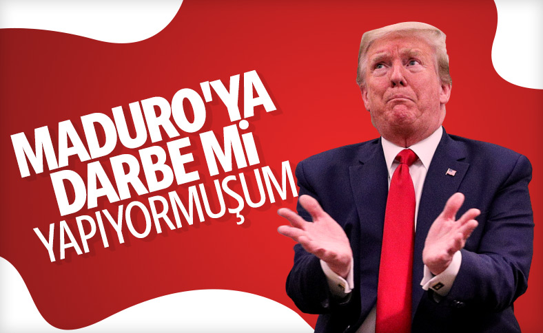 Trump Venezuela’daki darbe girişimine karıştığını reddetti