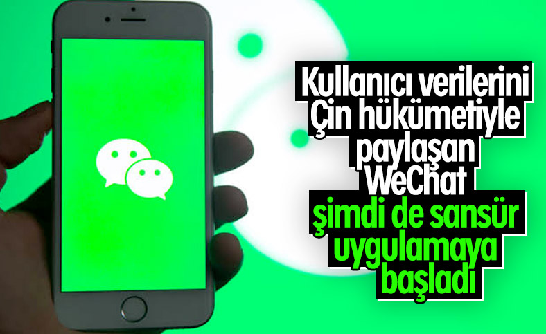 Çinli WeChat, ülke dışındaki kullanıcılara sansür uyguluyor