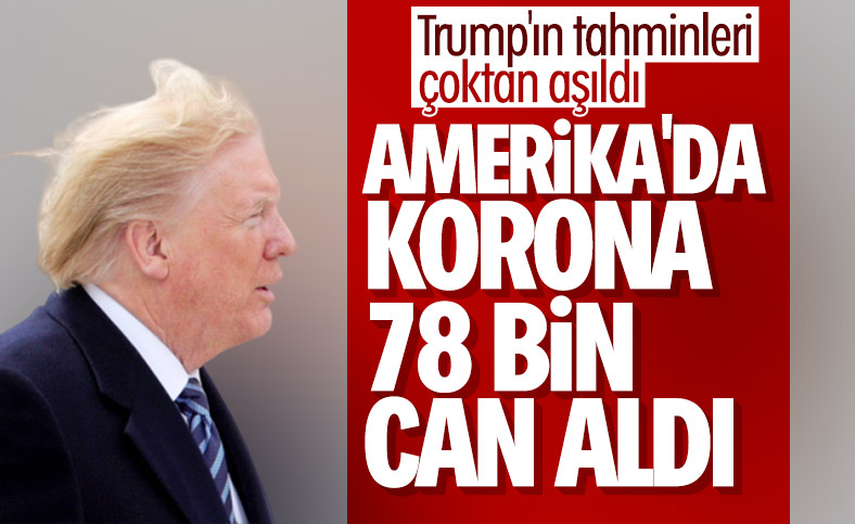 ABD'de bir günde 1584 kişi daha hayatını kaybetti