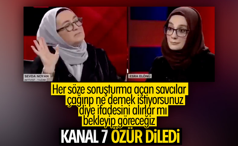 Ülke TV ve Kanal 7'den Sevda Noyan özrü