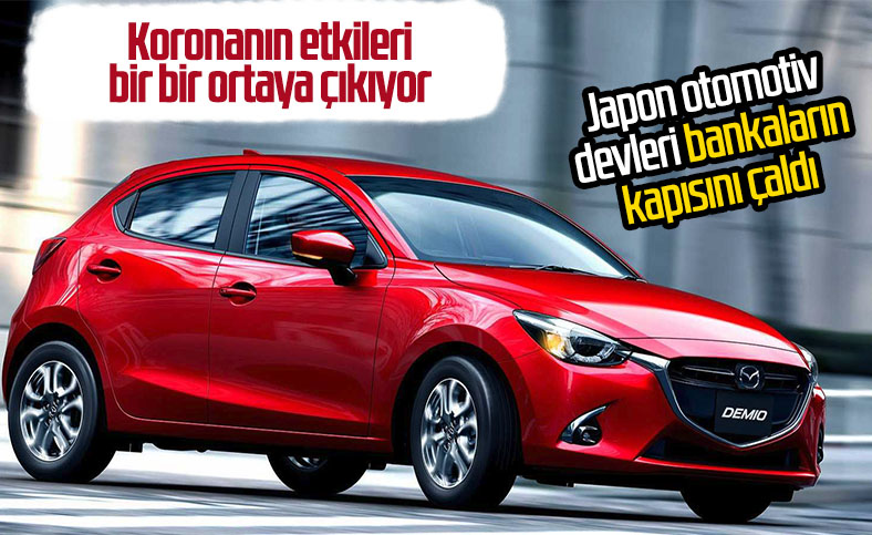 Japon otomotiv devleri kredi arayışına girdi