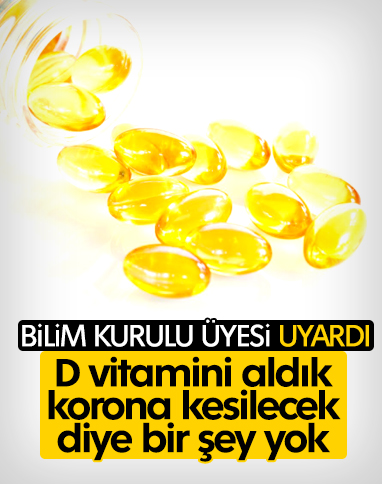 Bilim Kurulu Üyesi Demircan'dan D vitamini uyarısı