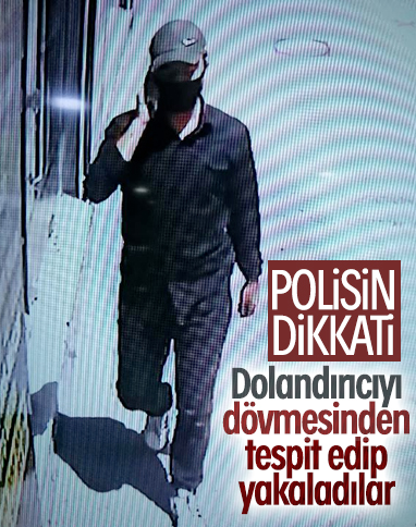 Mersin'de polis dolandırıcıyı dövmesinden tespit etti