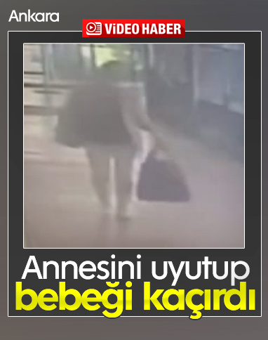 Ankara'da annesinin uyuduğu sırada bir bebek çalındı