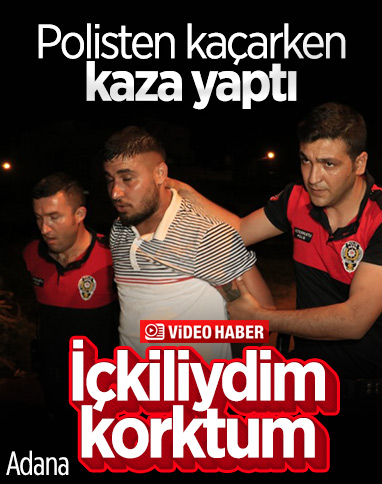 Adana'da dur ihtarına uymayıp kaçan şüpheliler yakalandı