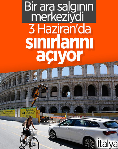 İtalya sınırlarını AB ülkelerine açıyor