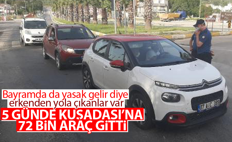 Aydın yazlıkçıların akınına uğradı