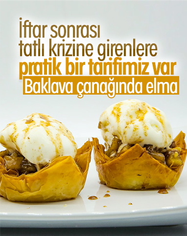Baklava yufkasıyla pratik ve farklı lezzet arayanlara #evdepişir