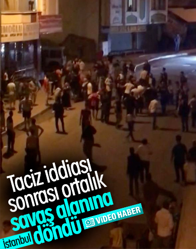 İstanbul'da taciz iddiası sonrası kavga çıktı