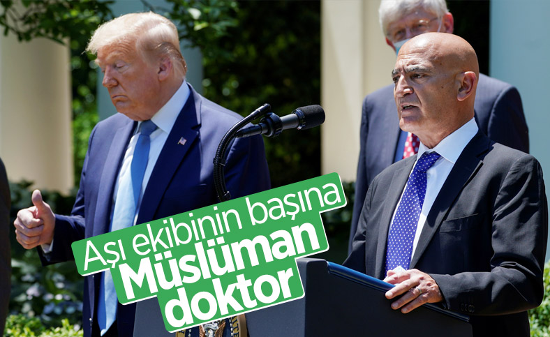 Trump, aşı ekibinin başına Müslüman doktoru getirdi