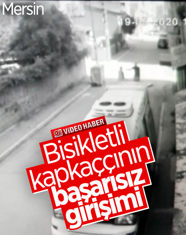 Mersin'de bisikletli kapkaççı yakalandı